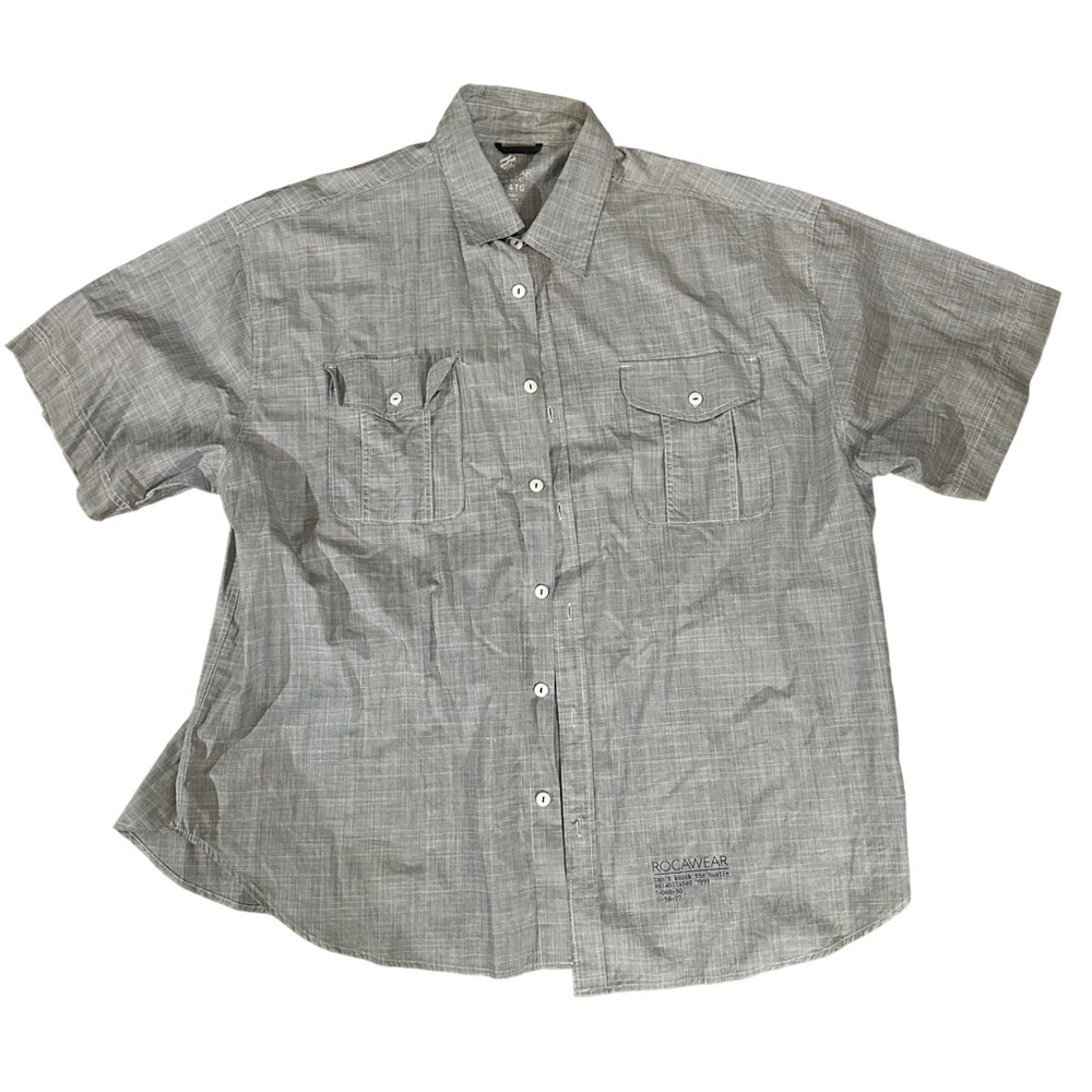 Rocawear classic cotton button down shirt